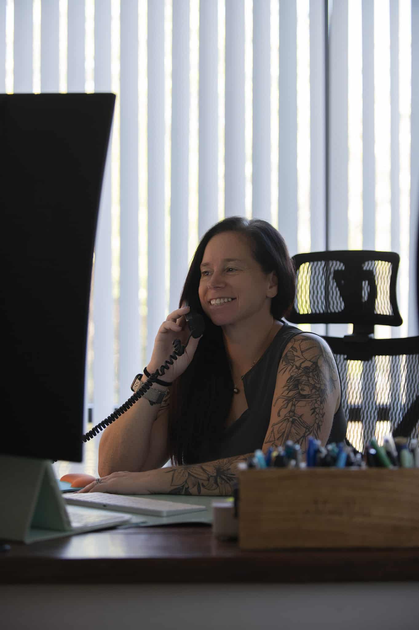 Pennington Family Law Chelly On the Phone